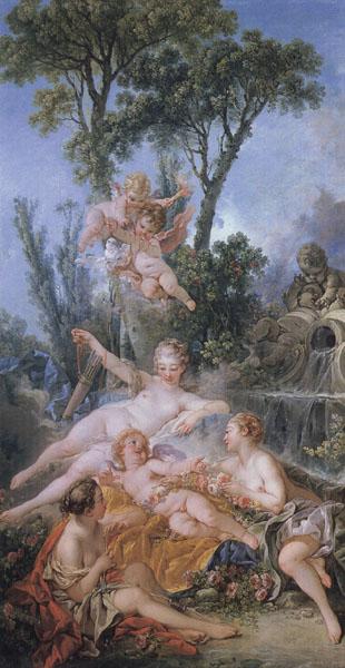 Francois Boucher Cupid a Captive oil painting picture